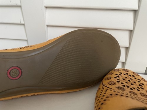 SPRING STEP YAMANI BALLET LOAFERS SHOES FLATS GOLDEN YELLOW WOMENS EU 39 US 8.5 - Picture 12 of 12
