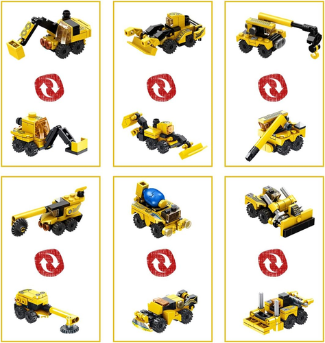 Robot Giocattoli da Costruzione per Bambini 6 7 8 9 10 11 12 13 14 Anni | Costruzione 25 in 1 - Foto 4 di 12