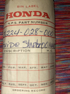 1965 Honda S90 Super S 90 Kick Starter Shaft Ratchet Lever Guide