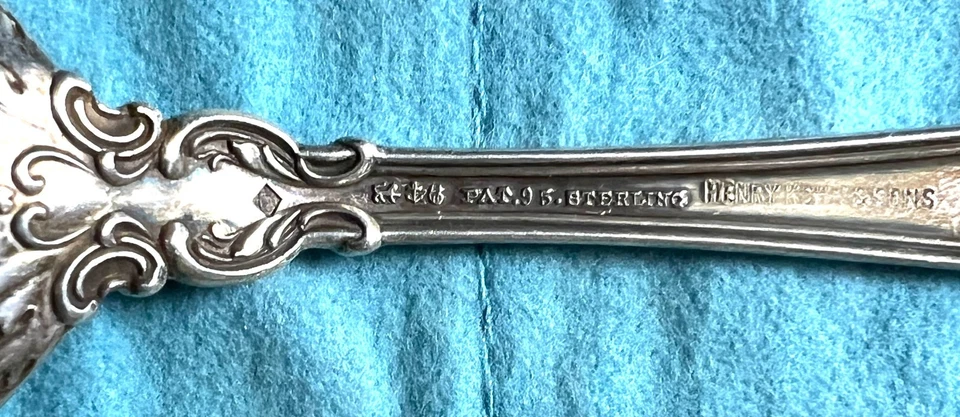 Lote de 6 cucharas de plata esterlina ~ patrón Gorham Sterling Chantilly 160,2 gramos Foto 3 de 4