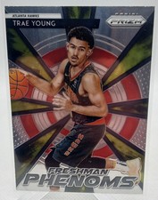 2018-19 Panini Prizm #21 Trae Young Freshman Phenoms Rookie