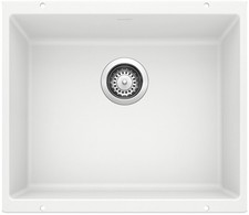 Blanco 513426 Precis 20-7/8" Undermount Single Basin SILGRANIT - White