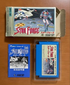 Star Soldier & Star Force Nintendo Shooting Games Famicom FC Cartridge Tested