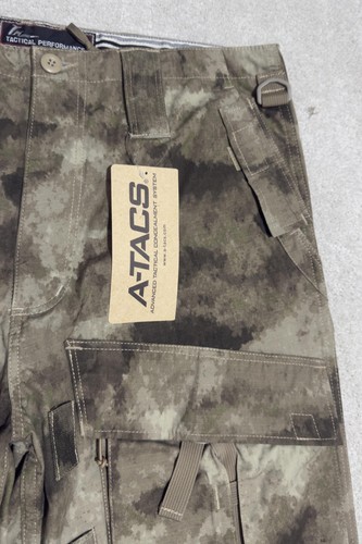 Tactical Performance Pants Mens Large Regular A-TACS Camo Cargo Ripstop ACU - Picture 9 of 19