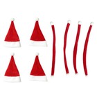  24 Pcs Mini Schal Flaschendeko Hochzeitsdekorationen Flaschendekorationen