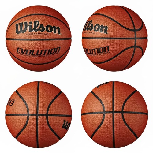 Wilson Evolution Basketball 29.5” Official Indoor Game Ball Black Composite Leat - Picture 7 of 7