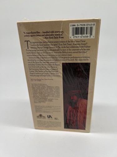 The Greatest Story Ever Told (1990, Video, VHS Format) - Imagen 3 de 4