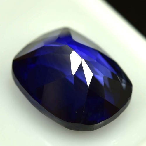 Zaffiro naturale Kashmir BLU 8,30 ct AA A+ pietra preziosa certificata GIE non trattata - Foto 6 di 6