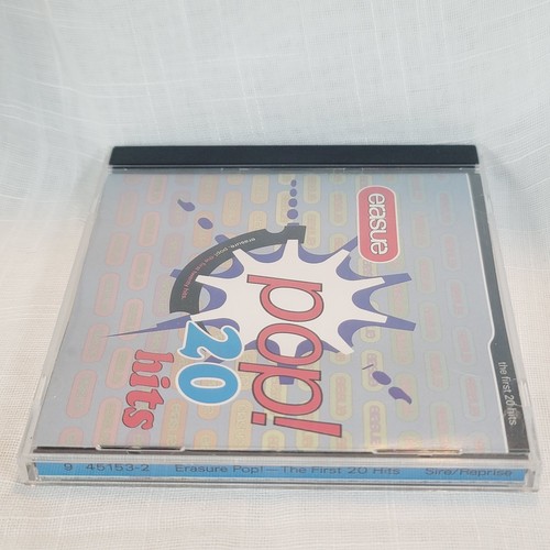 POP! - 20 Hits - Music CD - Erasure - 1992-11-24 - Sire / Reprise - Disc VG - Imagen 3 de 14