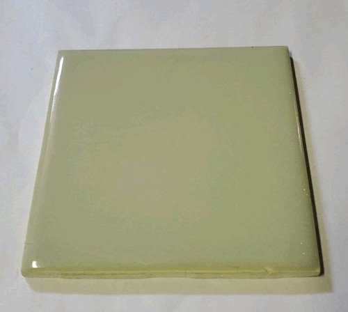 Azulejo de mosaico vintage Co cerámica verde oliva 4 1/4" X 4 1/4" 5 piezas - Imagen 2 de 10
