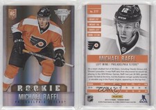 2013-14 Rookie Anthology Titanium Update Draft Position Number Michael Raffl RC