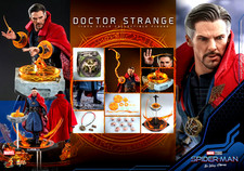 HOT TOYS DOCTOR STRANGE SPIDER-MAN FIGURE NEW SHIPPER SEALED GEM MMS629 - 12.2"