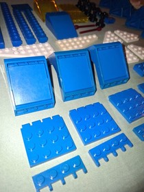 1986 vintage LEGO classic space Cosmic Fleet Voyager PARTS LOT from # 6985 RARE 