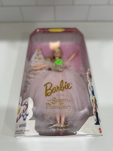 Sugar Plum Fairy Nutcracker Ballet Barbie NRFB Vintage 1996 Mattel Doll NOS - Picture 10 of 10