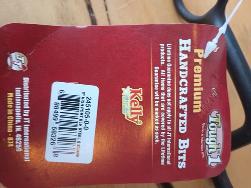5 Zoll hoher Anschluss schwarz Stahl S-Schaft Bit Kupfer in Lay - Bild 3 von 4