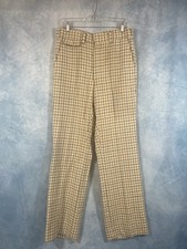 Union Made 1959 Men  s Plaid Dress Pants 32x34 Wool Austin Reed Of Regent Street