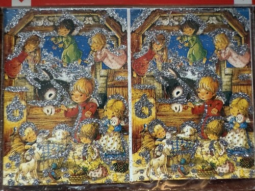 Vintage Weihnachten Geschenkanhänger Lot Made In Moldow Demark - Bild 8 von 9