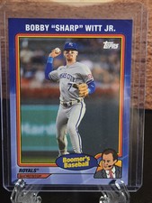 Bobby Witt Jr. 2024 Topps Berman Boomer's Baseball Nickname Variation #10
