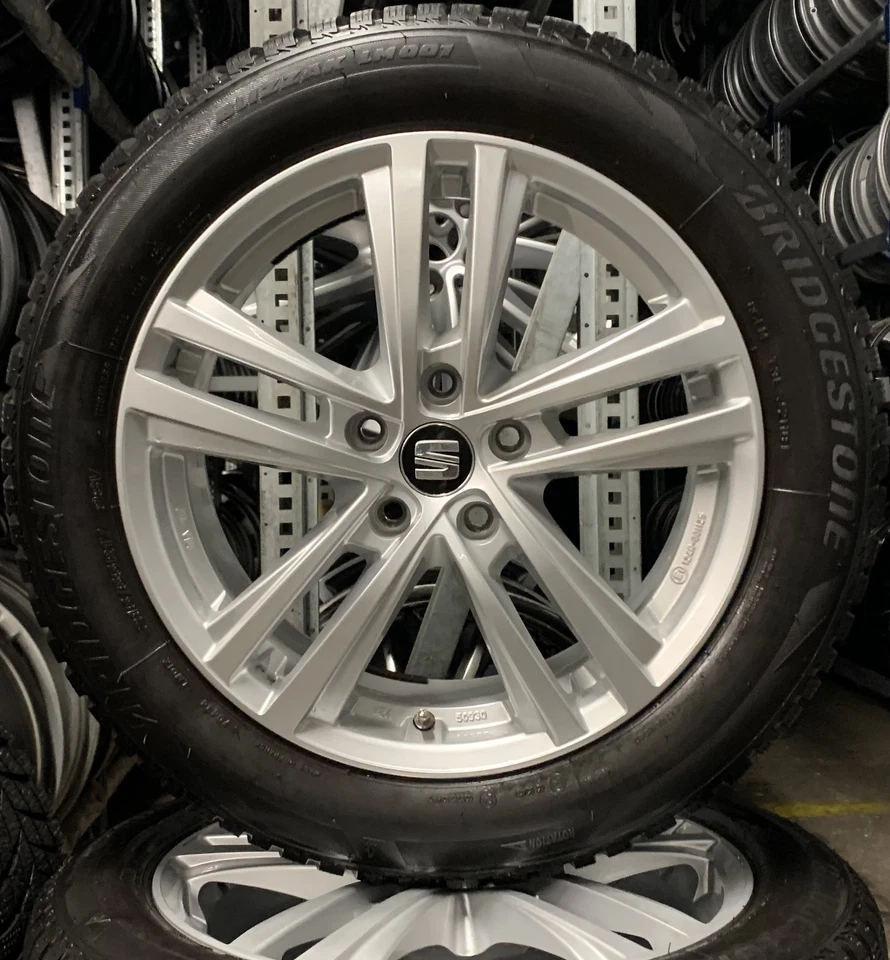 4x Original SEAT Winterräder 215/65 R17 98V - für Tarraco 2297 - Bild 2 von 3