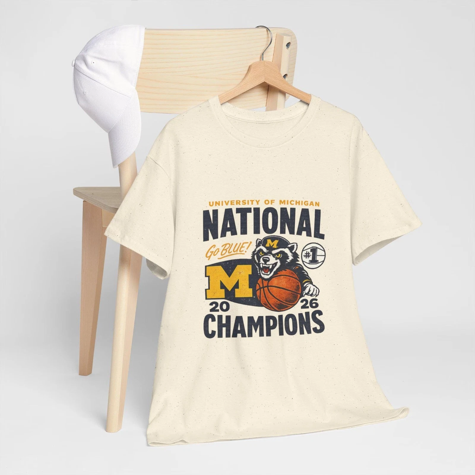 Michigan Wolverines 2026 National Champions T-Shirt Men's Basketball NCAA