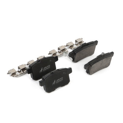 Front & Rear Brake Rotor & Semi-Metallic Disc Brake Pad Kit Fits Honda Accord - Bild 8 von 9