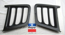 1973 73 1974 74 Dodge Charger SE 1/4 quarter window interior louvers set black