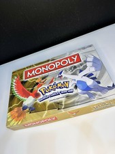 Monopoly Pokemon Johto Edition Board Game Hasbro (100% Complete)