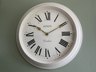 Jones® “Supper Club” 40cm Wall Clock, Powder Grey - New RRP £49.99