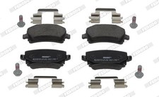 Bremsbelag Satz Bremsscheibe Scheibenbremse für Skoda ab 05-> Hinten Ferodo