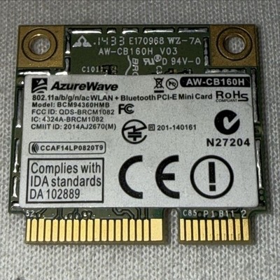 Apple Airport Broadcom BCM94360HMB WiFi WLAN+BT Hackintosh Mini PCIe NGFF