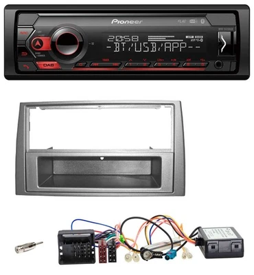 Pioneer CAN-Bus USB DAB Bluetooth Autoradio für Peugeot 308 2007-2009 silber - Bild 1 von 4
