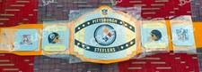 Custom Pittsburgh Steelers Championship Belt Adult Size 2mm Brass