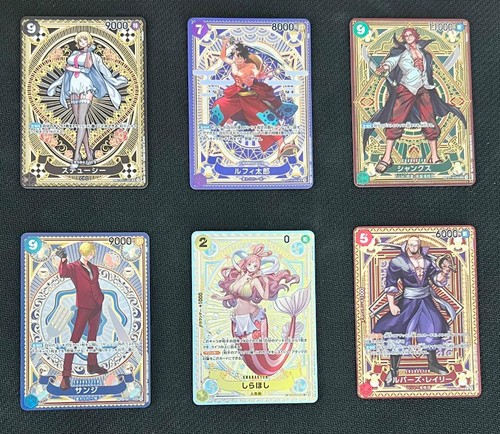 ONE PIECE Card Game OP 11 SPECIAL Parallel Alt ART Complete Set Divine Japanese - Bild 1 von 14