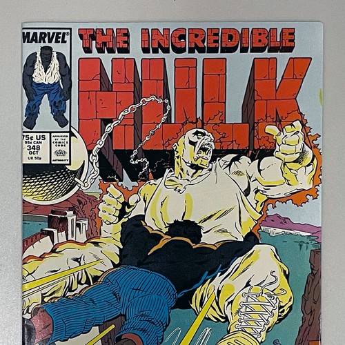 Der unglaubliche Hulk #348 direkte Variante (Marvel Comics Oktober 1988) - Bild 1 von 13