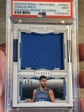 2023 National Treasures Vasilije Micic Colossal Rookie Material /99 PSA 9