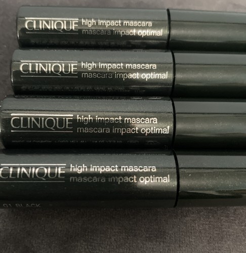 4x Clinique High Impact MASCARA Black Reisegröße NEU -4er Pack - Bild 2 von 3
