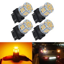 3157 LED Bulb Turn Signal Light Kit - Amber Yellow 12V-24V Replacement
