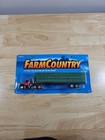 Ertl 1/64 Diecast Farm Country H&S 1960 Mack And Flatbed Trailer Hayload Rare