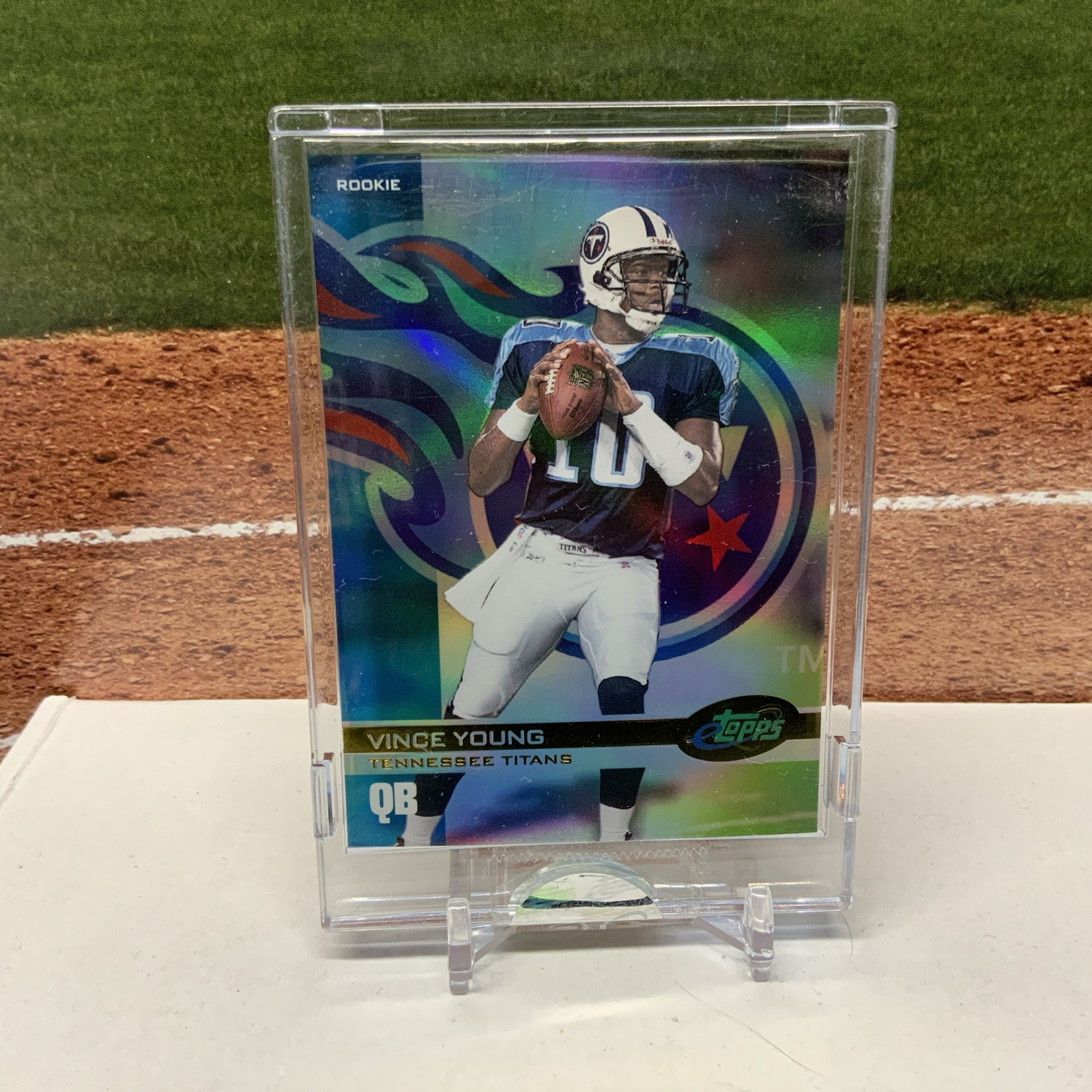 2006 Topps eTopps Refractor /2499 Vince Young Rookie #36