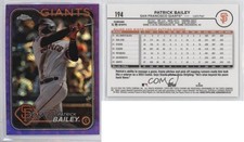 2024 Topps Chrome Logofractor Edition Purple Refractor /250 Patrick Bailey #194