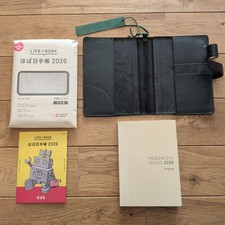 HOBONICHI TECHO Japanese Edition 2026 Monday of the week with cover
