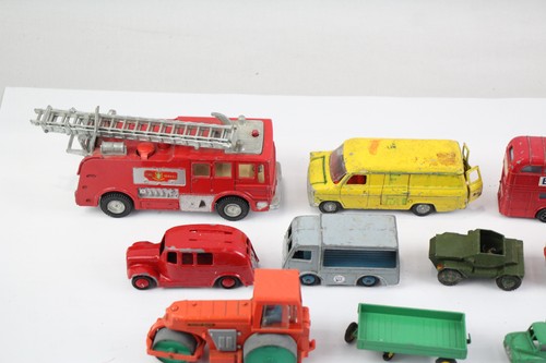 Dinky Diecast Cars Collection Dublo Bus Supertoys Fire Truck Etc - Bild 3 von 6