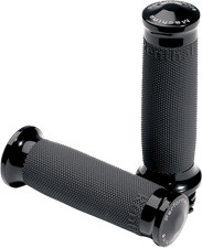 Performance Machine [0063-2007-B] Contour Renthal Wrapped Grips Black
