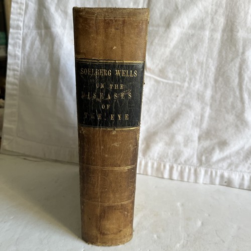 Antique Book~Soelberg Wells On The Diseases Of The Eye Leather Bound 1869 - Bild 1 von 24