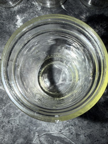 1 Set mit 4 KUGELGEPRÄGTEN FRÜCHTEN Glas Einmachgläsern Gelee - Bild 3 von 11