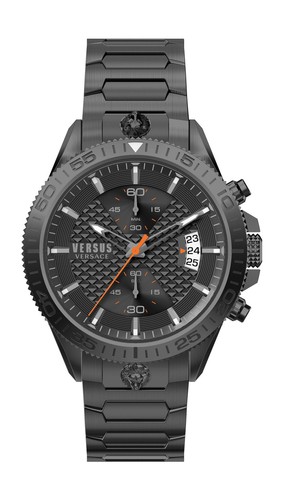 Versus Versace Herren Griffith Schwarz 46mm Armband Modeuhr