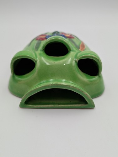 Vtg Made In Japan Wall Pocket Vase With Flower Design - Picture 6 of 9