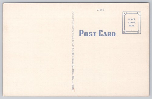 Linen Postcard County Courthouse Florence South Carolina - Picture 2 of 2