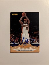 2009 Panini Anthony Morrow Autographed Card #247 Golden State Warriors CB2541