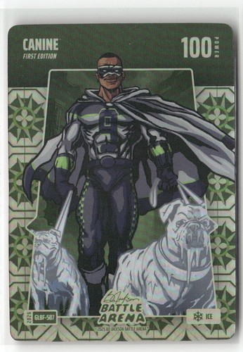 2026 Bo Jackson Battle Arena #GLBF-507 Kenneth Walker CANINE Grandma\'s Linoleum
